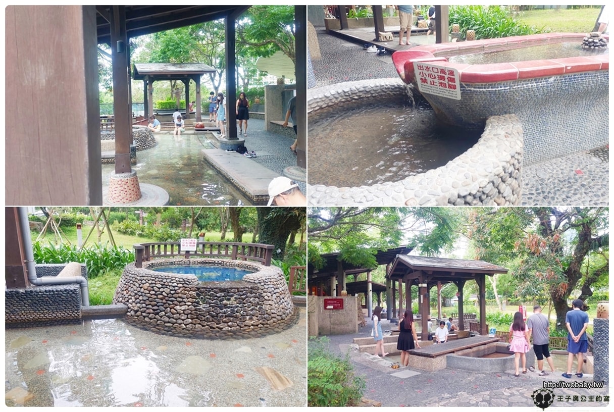 宜蘭礁溪景點|免費泡腳景點 宜蘭礁溪溫泉公園 可愛小兔兔包圍的親子景點