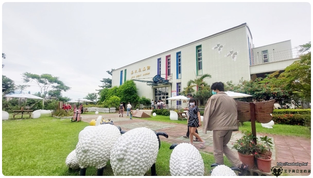 嘉義付費景點|親子景點|嘉大昆蟲館 大型昆蟲模型 溫室蝴蝶花園 還有近距離昆蟲體驗